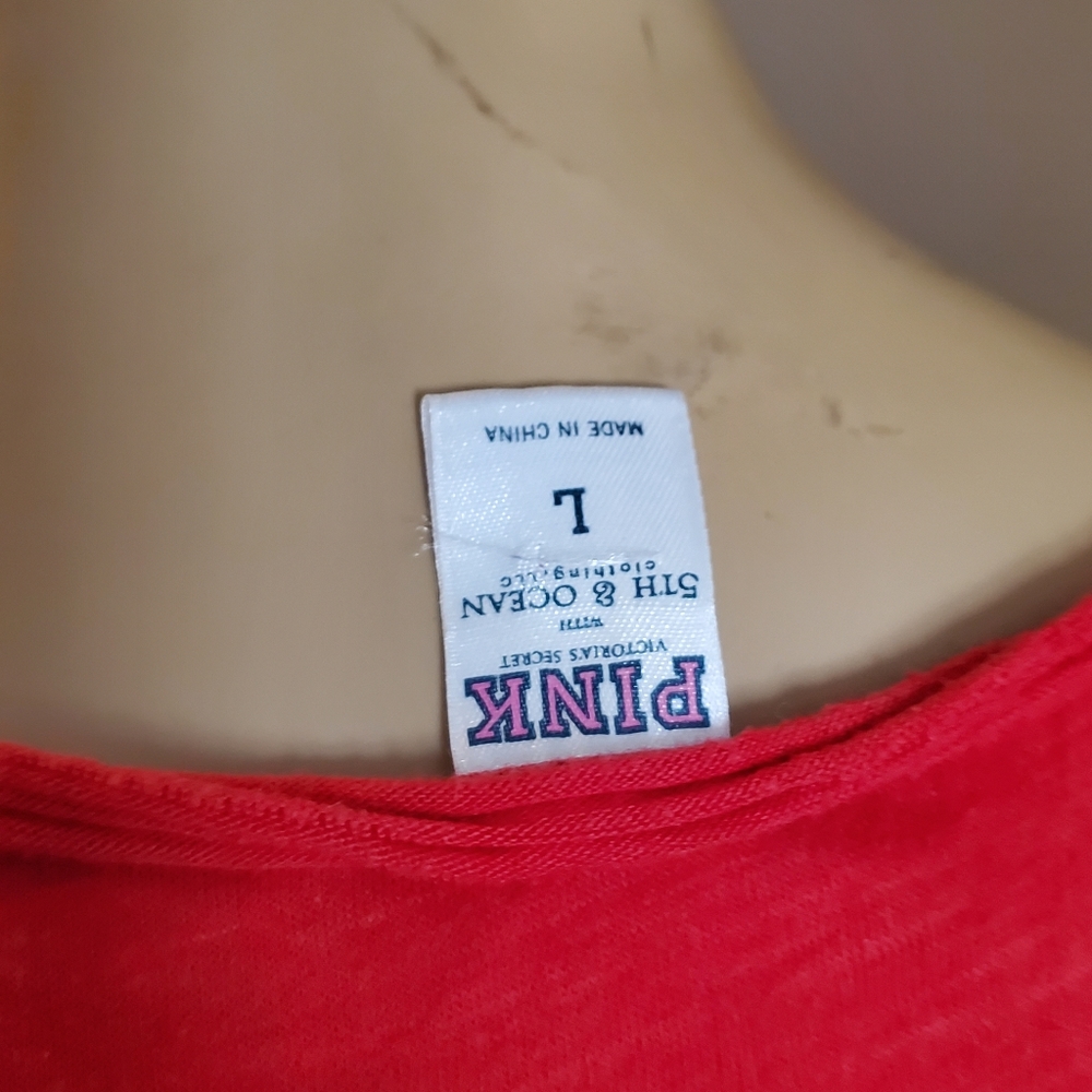 PINK- St,Louis  Razor back top NEW - Picture 4 of 5